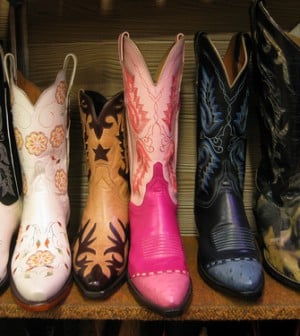 Boots für Cowgirls - in allen Farben